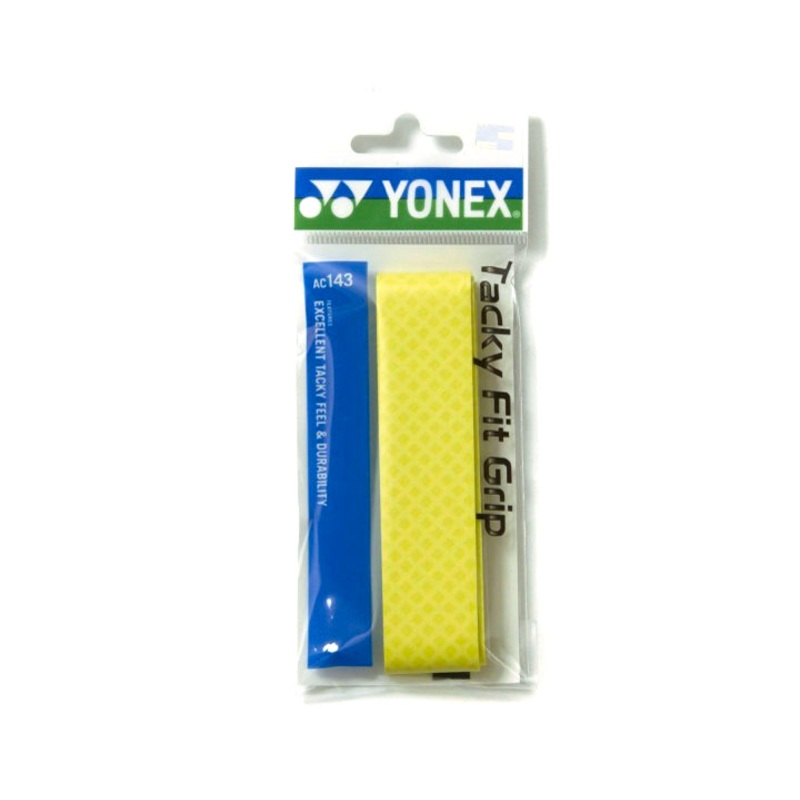 YONEX AC143 Tacky Fit Grip|Light Yellow(557)|Red(001)|Black(007)|White(011)