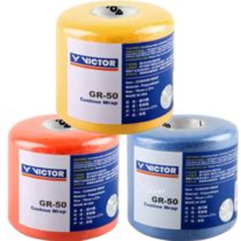Victor Cushion Wrap GR-50|Blue (F)|Yellow (E)|Orange (O)|White (A)|Fluorescent Pink (Q)