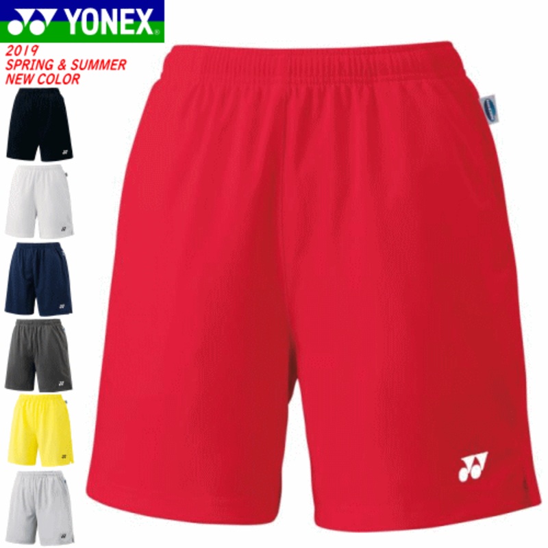 YONEX Ladies Shorts 25008|Black(007)|Yellow(279)|White(011)|Red(496)|Gray(144)|Navy Blue(019)|S|M|L|XL(O)|XXL(XO