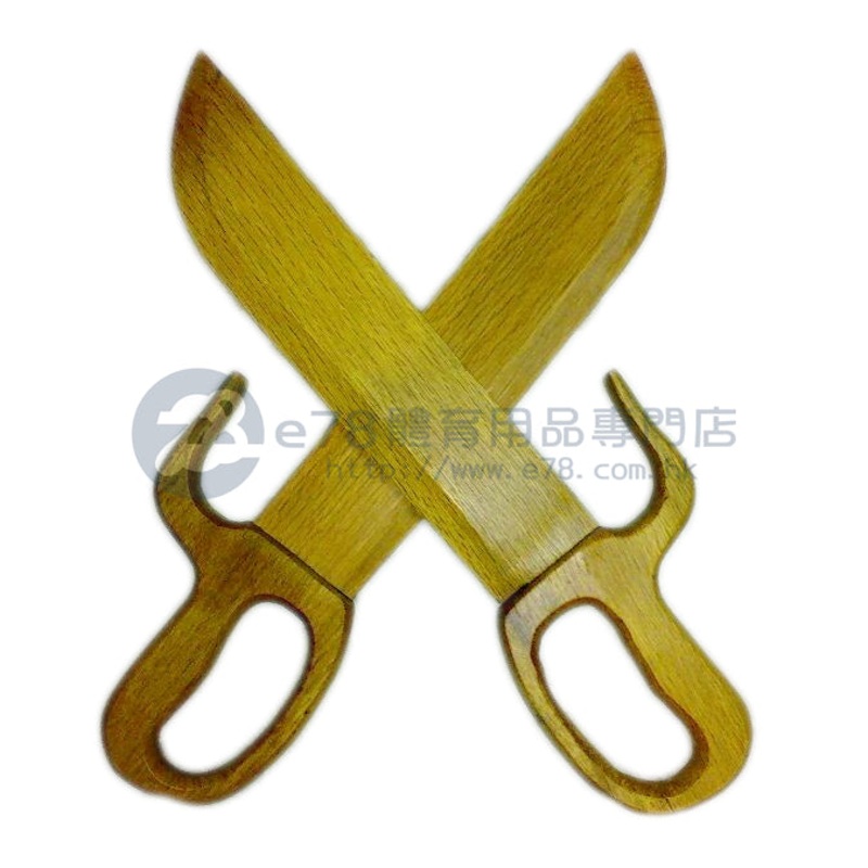 Wooden Butterfly knife for performances W1112