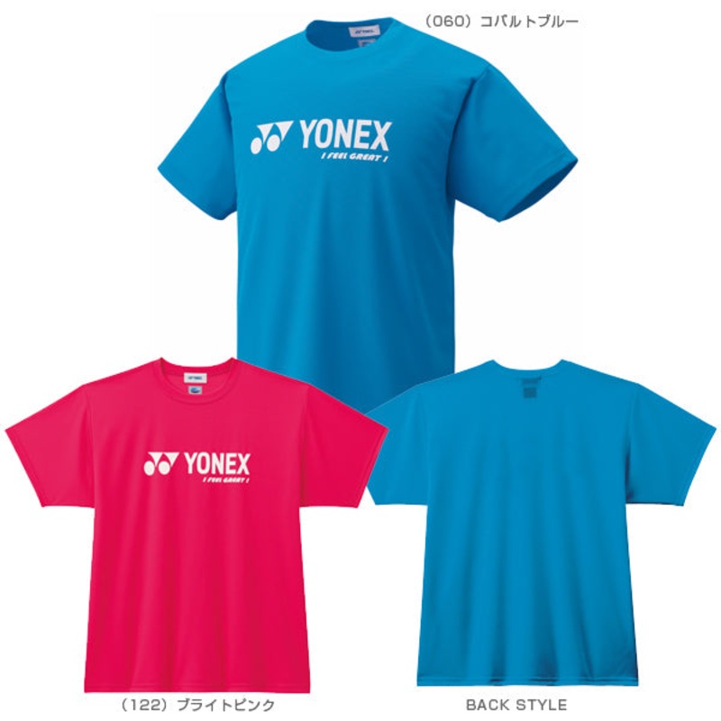 YONEX Junior T-shirt 16201J|Cyan Blue|Rose Pink|Yellow|130cm|140cm|120cm