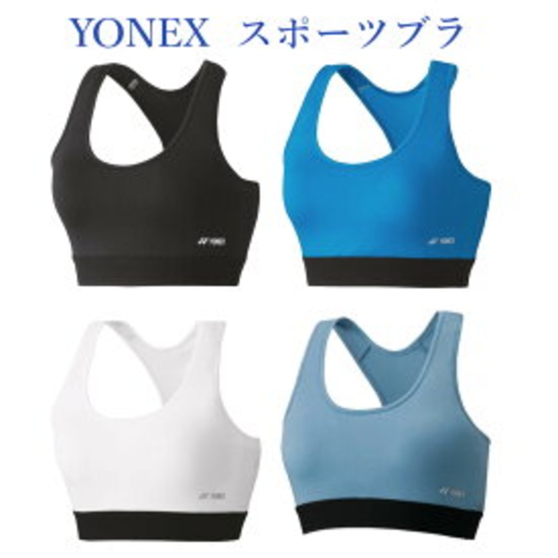 Yonex WOMEN Sports Bra 46036|Blue(791)|Black(007)|White(011)|MIST BlUE(406)|M|XL|S|L