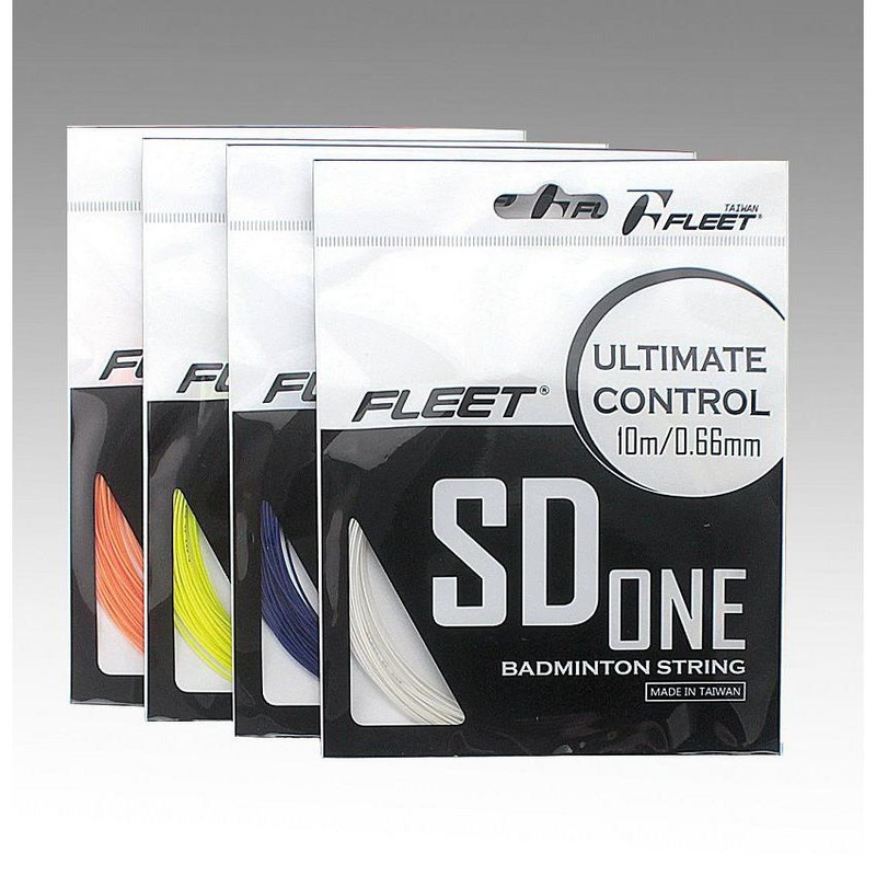Fleet Sd One Badminton String|Red|Yellow|White|Orange