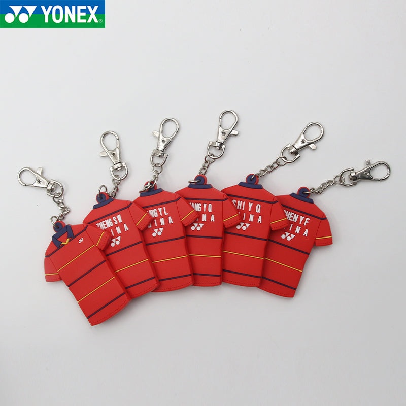 YONEX National Team Keychain|ZHENG Si Wei()|Chen Yufei()|SHI Yu Qi()|HUANG Ya Qiong()|HUANG Dong Ping()|WANG Yi Lyu()|1 Set Of 6(6)