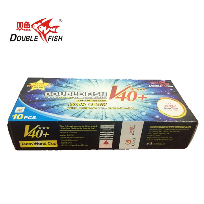 DoubleFish V40+ 3 Stars Table Tennis Ball