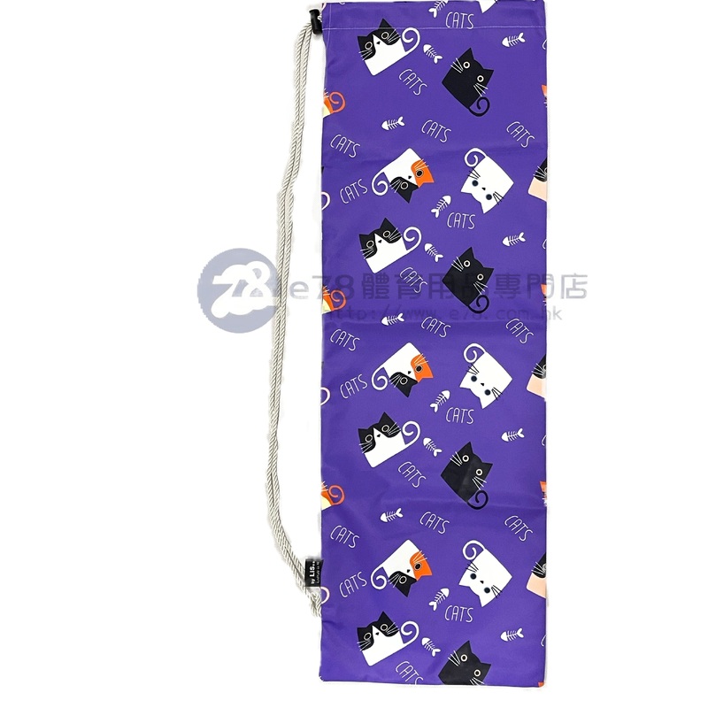 Handmade Water Resistant Racket Case (Purple cat129)