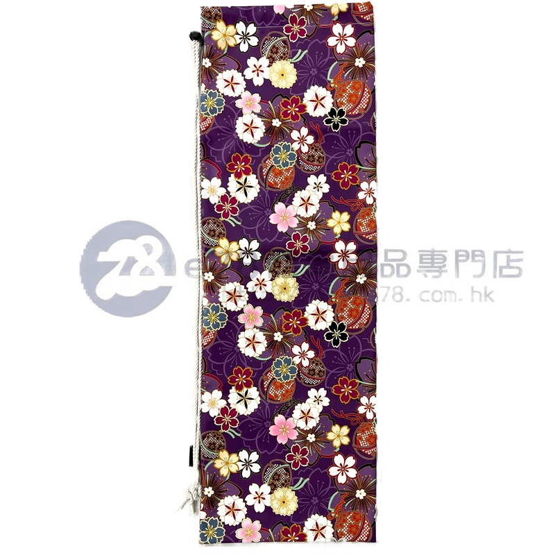 Handmade Water Resistant Racket Case (Purple Sakura163