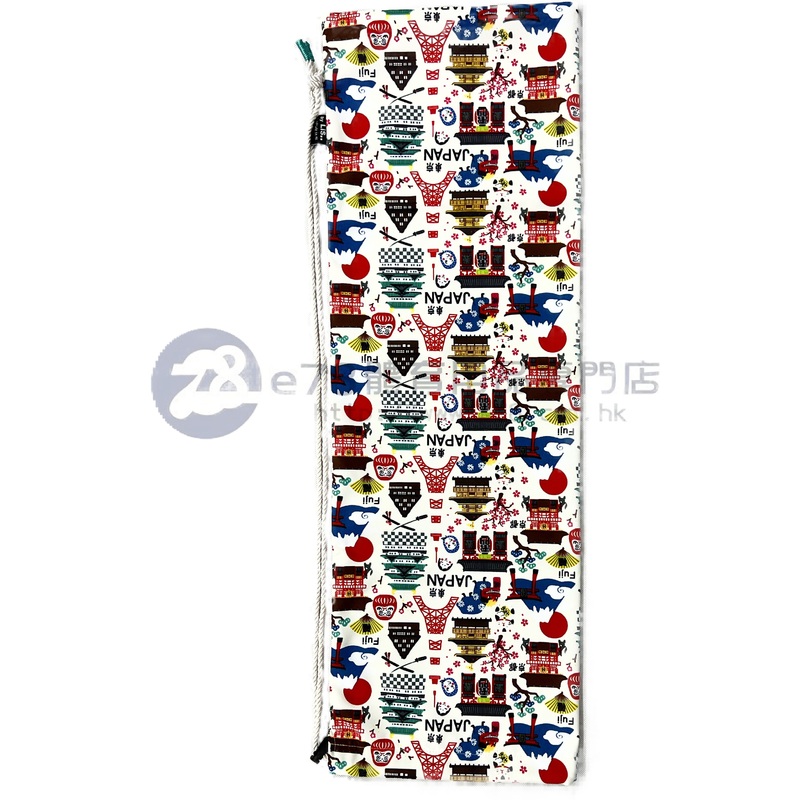 Handmade Water Resistant Racket Case (White Tokyo151
