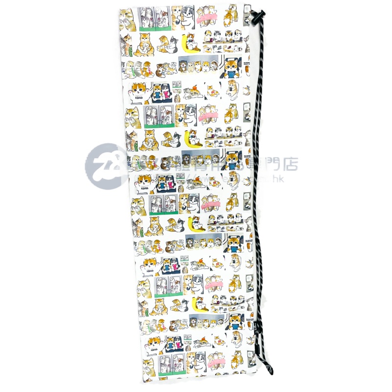Handmade Water Resistant Racket Case (Cute mofusand cat 174)