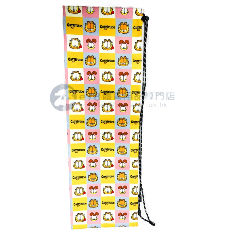 Handmade Water Resistant Racket Case (Light Yellow Garfield 182)