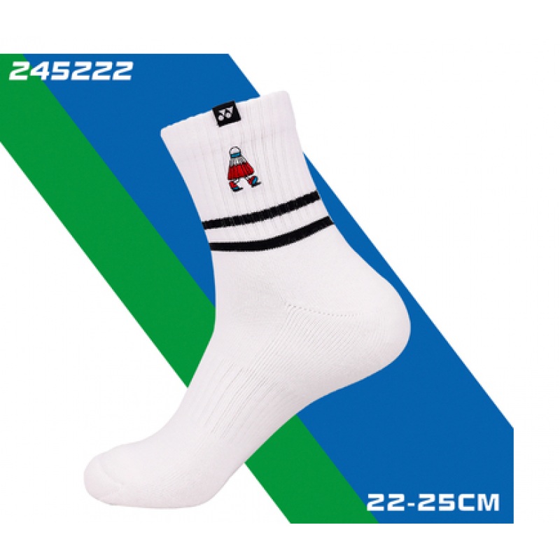 Yonex Sport Socks 245222BCR|White(011)|Pink423)|Black(007)