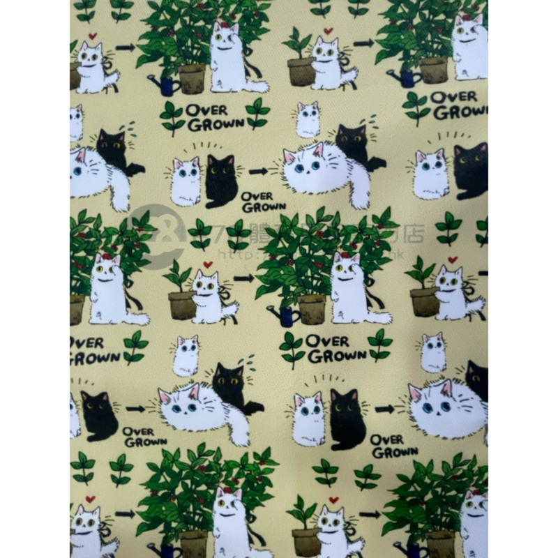 Handmade Water Resistant Racket Case ( Black and white tabby cat 186