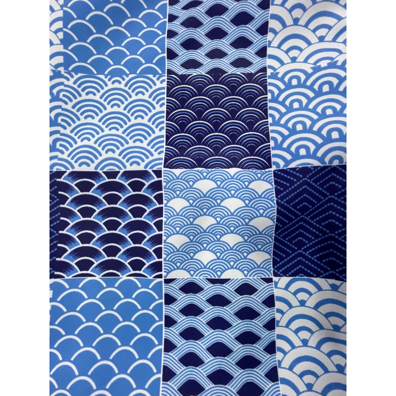 Handmade Water Resistant Racket Case (Blue checkered pattern 162)