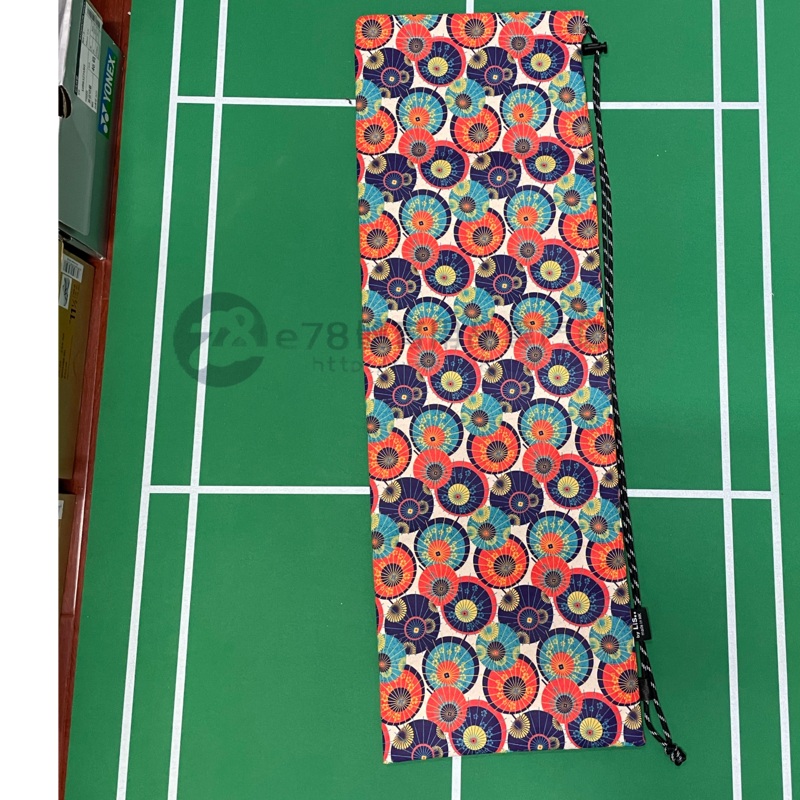 Handmade Water Resistant Racket Case ( Colored oil umbrella 200