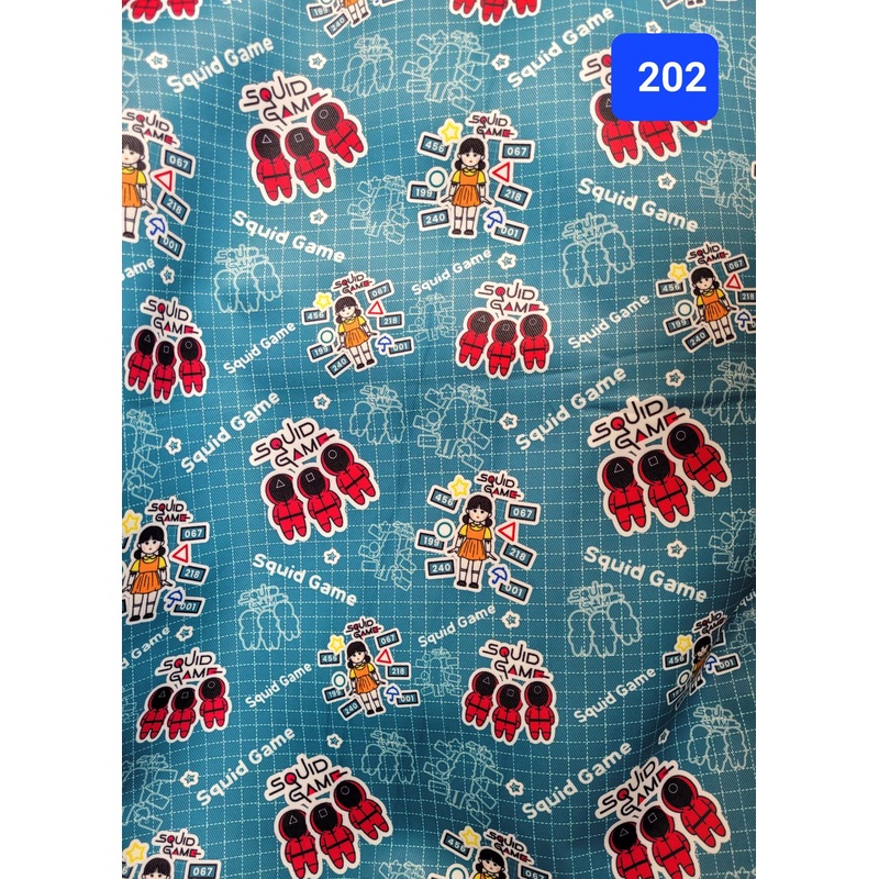 Handmade Water Resistant Racket Case ( Squid Game 202