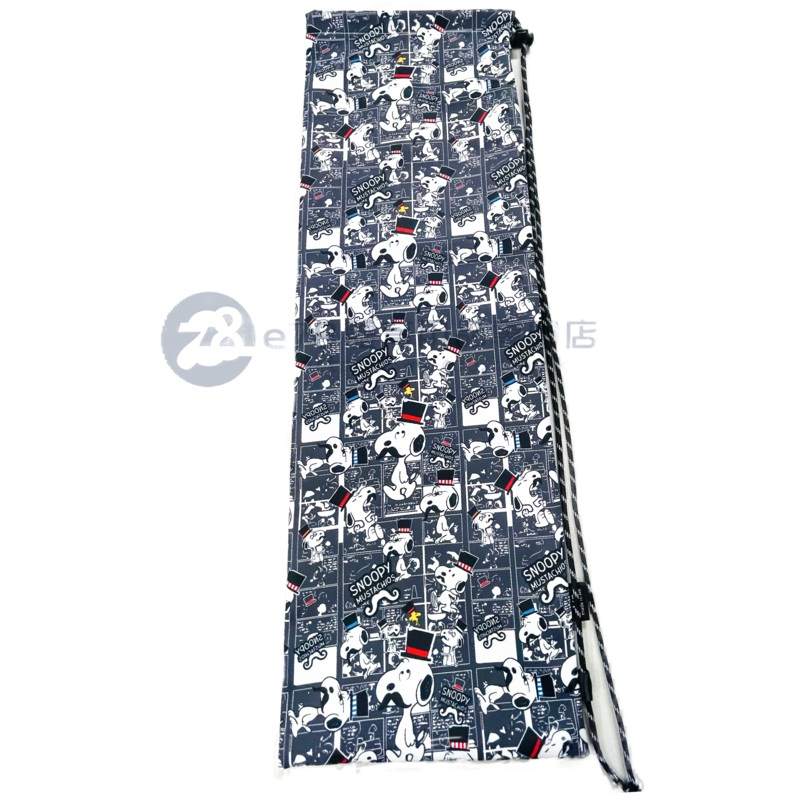 Handmade Water Resistant Racket Case (beard snoopy 214