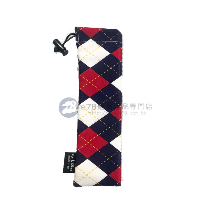 Handmade Water Resistant handle Case ( Red Checkered 108