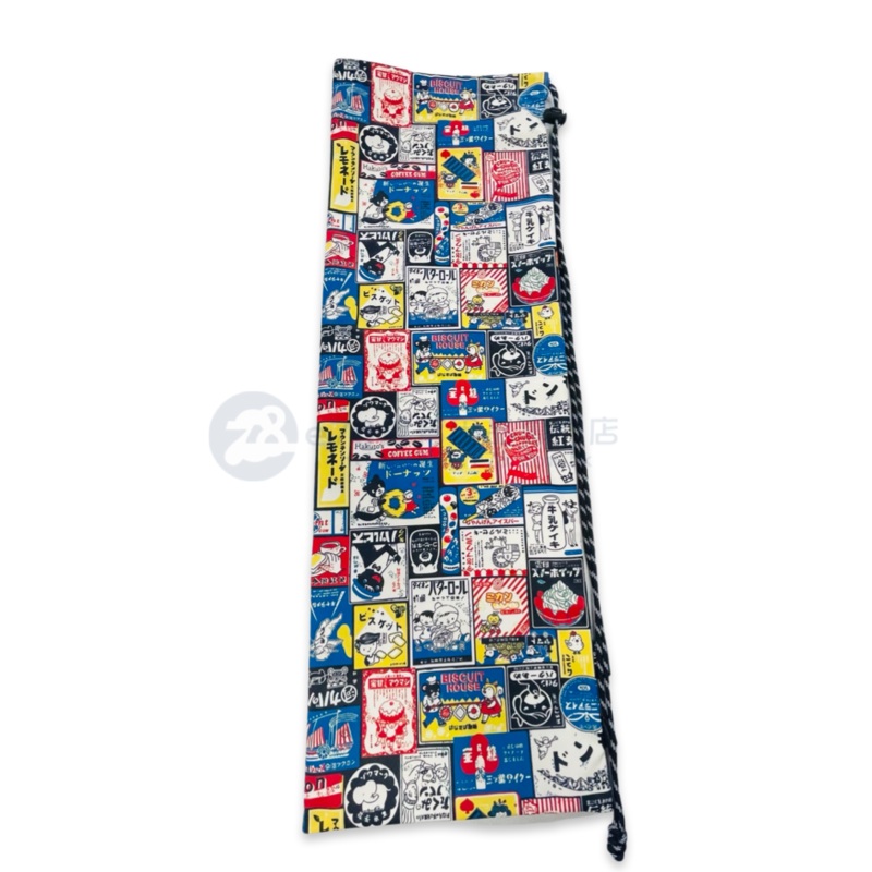 Handmade Water Resistant Racket Case ( Japanese snacks 253)