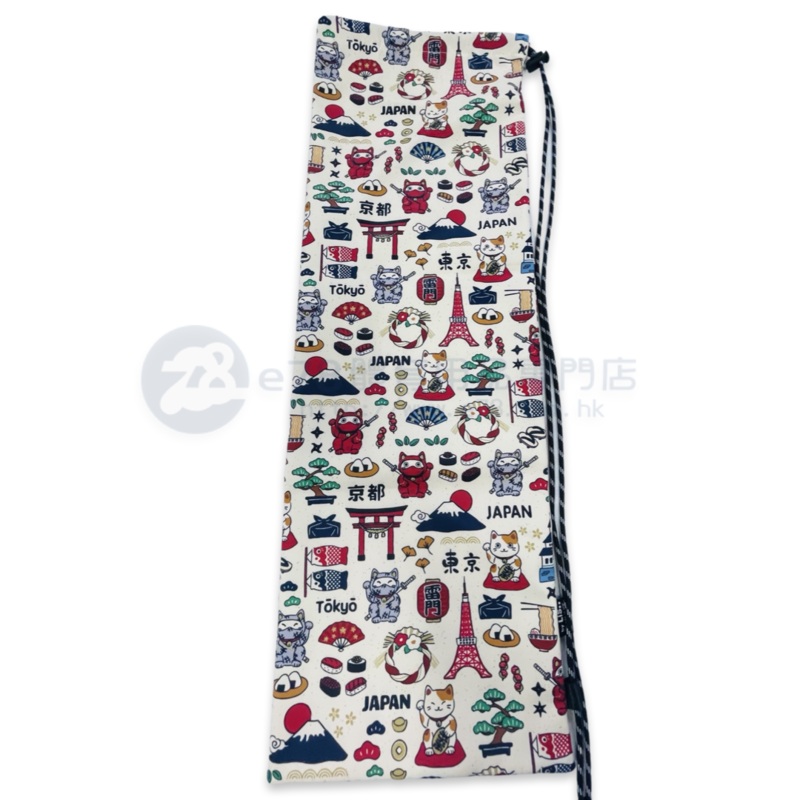 Handmade Water Resistant Racket Case (Lucky cat 258)