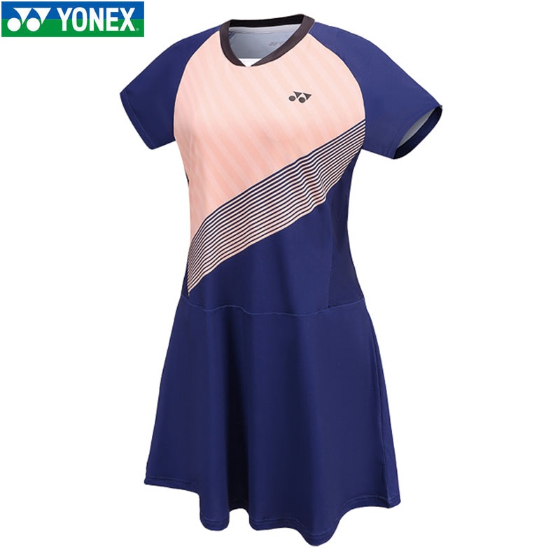 YONEX Lady’s dress 210173BCR|White (011)|light orange (220)|M|L|XL(O)|XXL(XO)