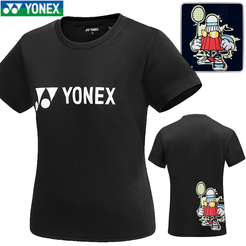 YONEX Women T-shirt 215043BCR|Black(007)|White(011)|Light Green(427)|M|L|XL(O)|XXL(XO)