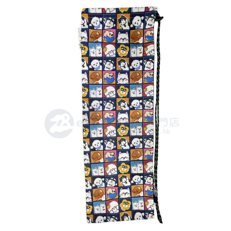 Handmade Water Resistant Racket Case (Cute puppies 336)