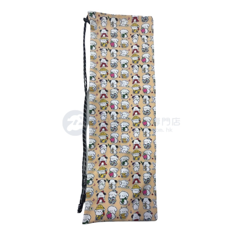 Handmade Water Resistant Racket Case ( White Poodle 362)
