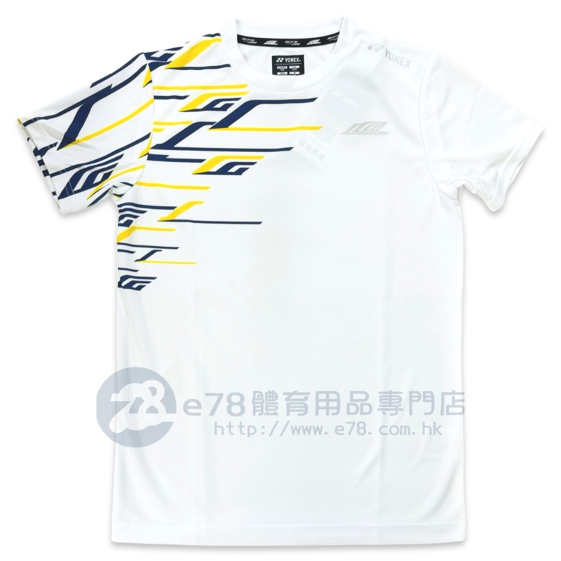 YONEX LCW UNI T-SHIRT 16737EX|White|Navy|XS|S|M|L|XL|2XL|3XL|4XL