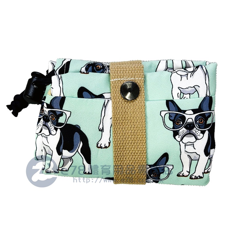 LiS.. Handmade Folding Umbrella Bag (Glasses boston 356)