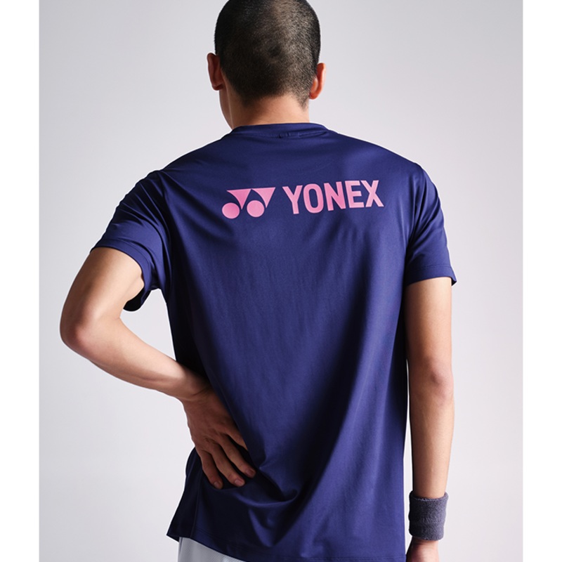 YONEX Men’s T-shirt 249TR001M|LAVENDA|MIDNIGHT|PEARLPINK|TEAL BLUE|95(M)|100(L)|105(XL)|110(XXL)
