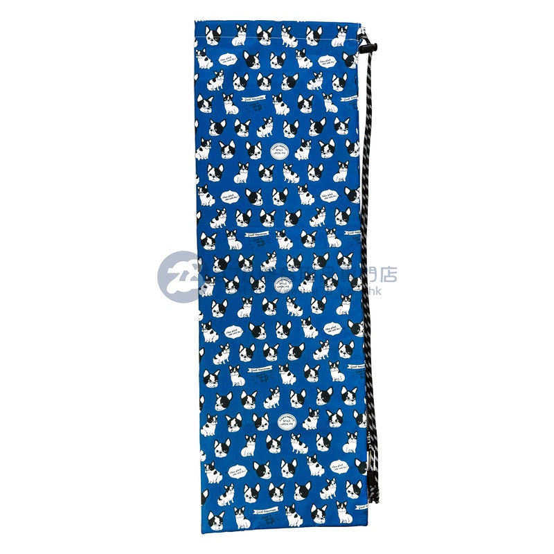 Handmade Water Resistant Racket Case (Blue French Bulldog 395)