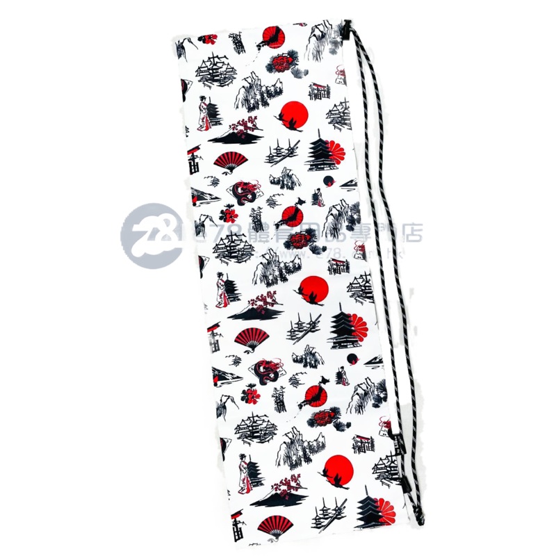 Handmade Water Resistant Racket Case (Japanese Printing 172)