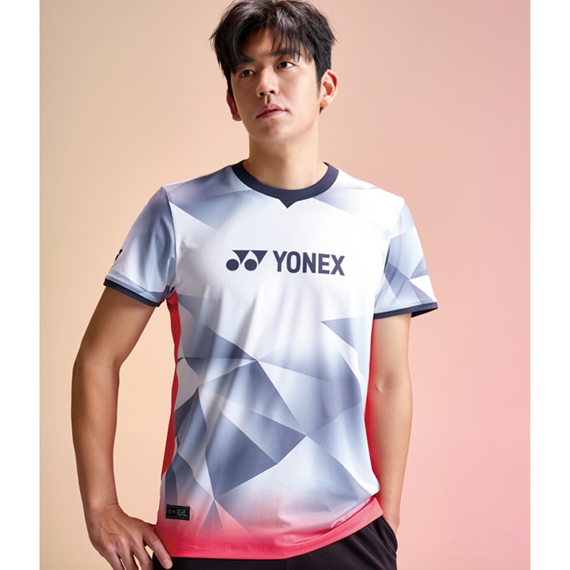 YONEX Men’s T-shirt 241TS011M|BLUE GRAY|95(M)|100(L)|105(XL)|110(XXL)