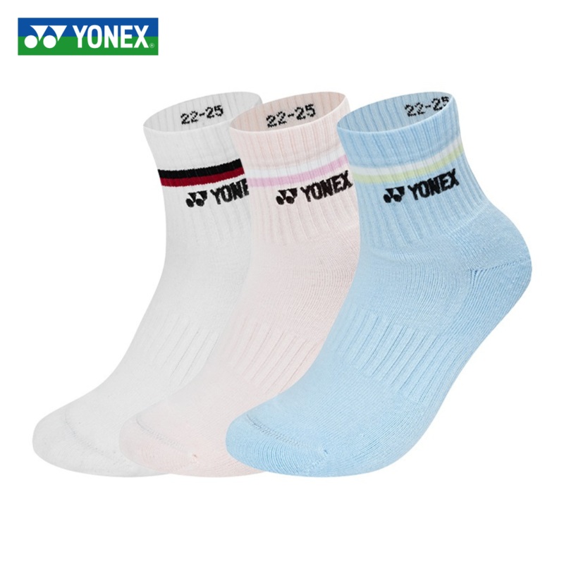 YONEX Women’s Sport Socks 245144BCR (3 pairs)