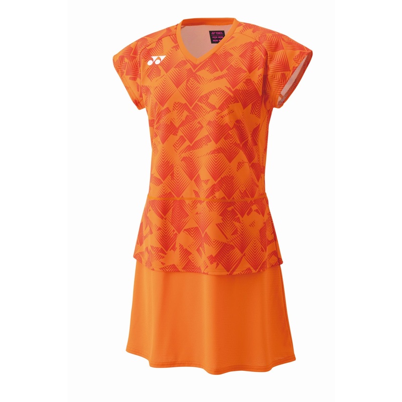 YONEX Women’s Dress 20874Y|High Orange (752)|Gray (010)|Blue (002)|M|L|XL (O)