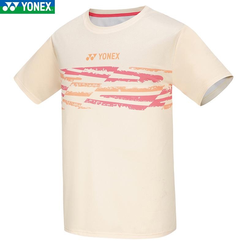 YONEX Men’s T-shirt 115244BCR|Black (007)|Vanilla (588)|White (011)|M|L|O (XL)|XO (XXL)|XXO (XXXL)