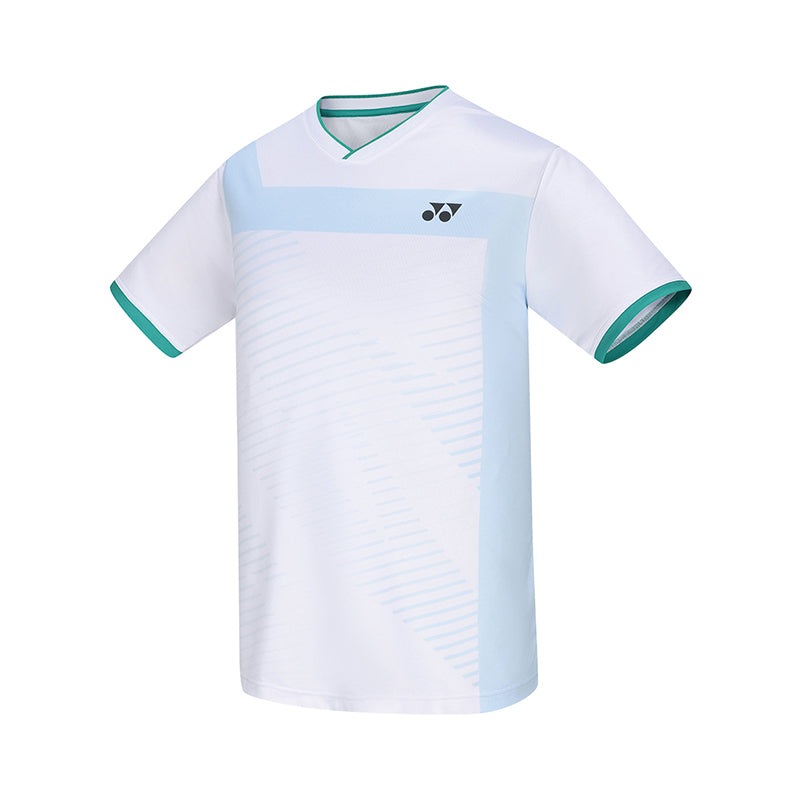 YONEX Men’s T-shirt 110314BCR|White (011)|M|L|O (XL)|XO (XXL)|XXO (XXXL)