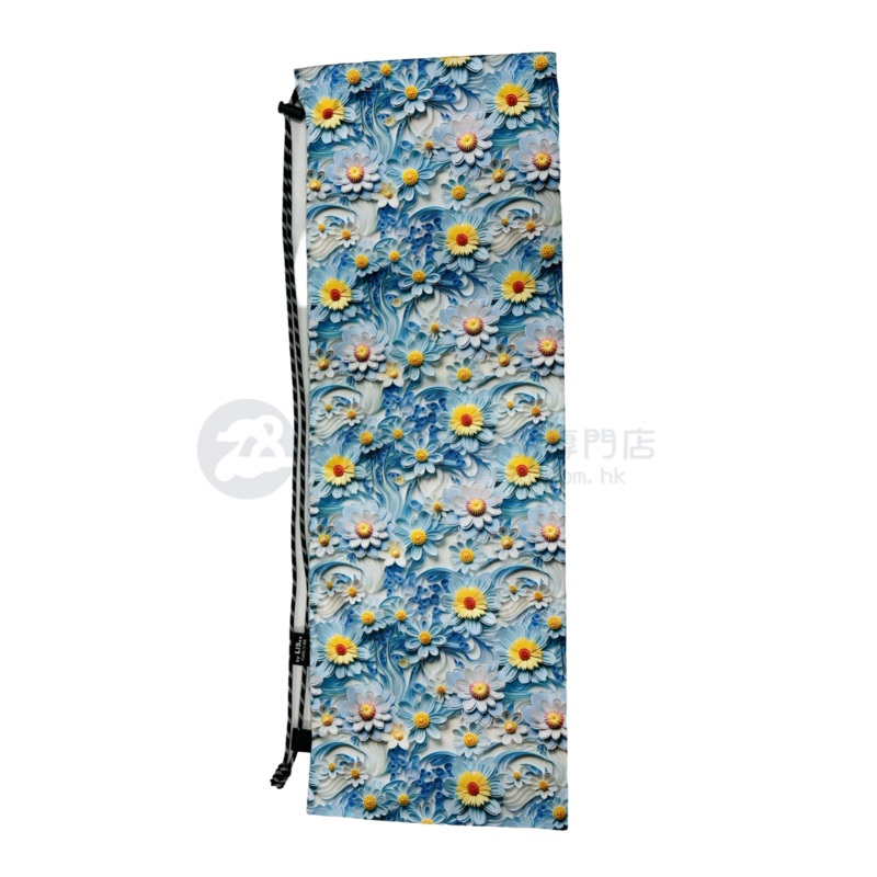 Handmade Water Resistant Racket Case (3D Flower 452)