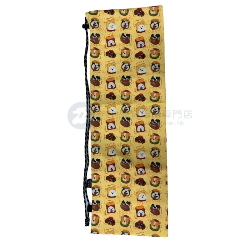 Handmade Water Resistant Racket Case (Fast Food Dogs 454)