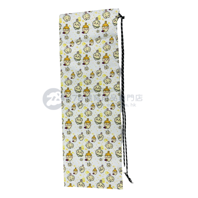Handmade Water Resistant Racket Case (Yellow Hat Chiikawa 450)