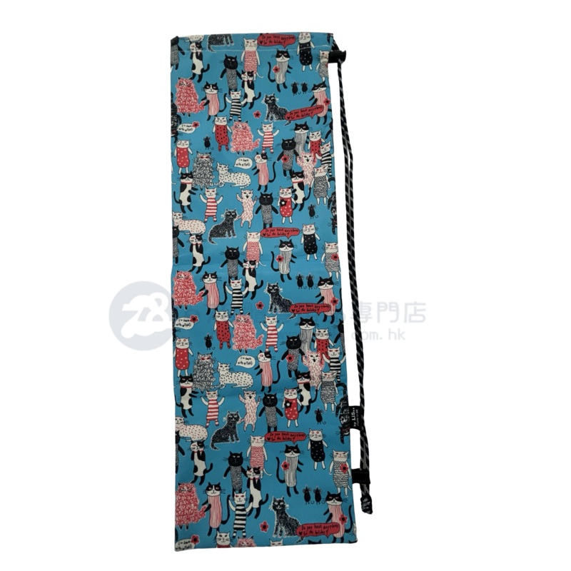 Handmade Water Resistant Racket Case (Quirky Cats 478)