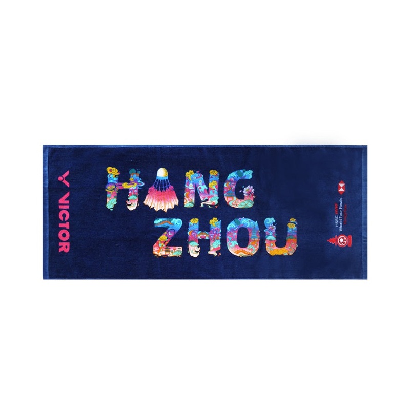 VICTOR  HSBC BWF WORLD TOUR FINALS 2024 Vacuum Cup Sport Towel TWWT2404