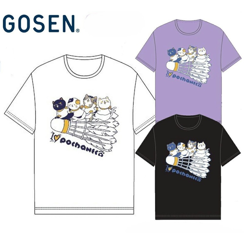 GOSEN POCHANECO Badminton UNI T-shirt NPT63