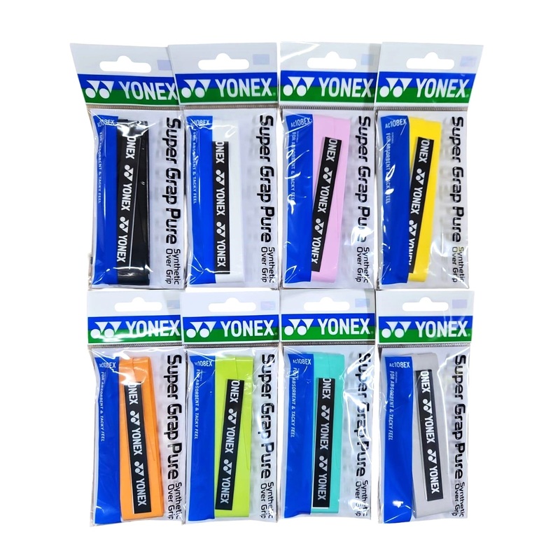 YONEX SUPER GRAP PURE Synthetic Over Grip AC108EX