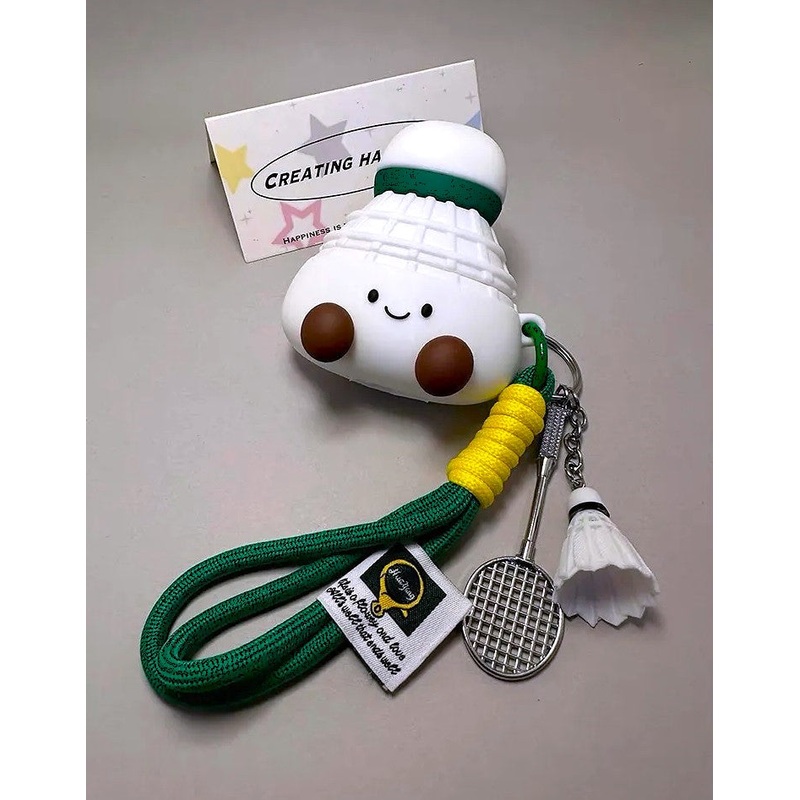 Cute Badminton AirPods Case CBAPC01