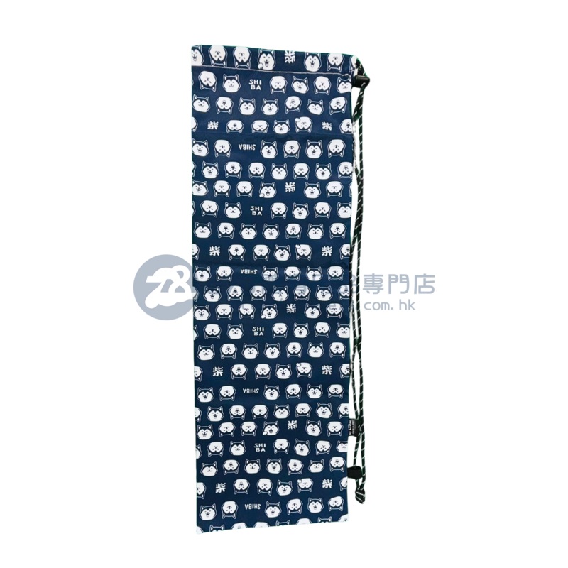 Handmade Water Resistant Racket Case (Navy Shiba 492)