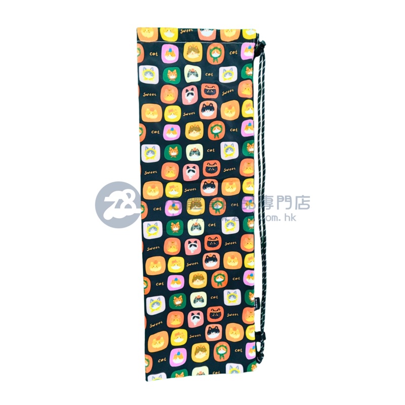 Handmade Water Resistant Racket Case (Sweet Cats 485)
