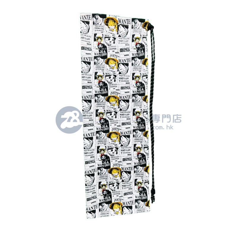 Handmade Water Resistant Racket Case (Wanted Luffy 486)