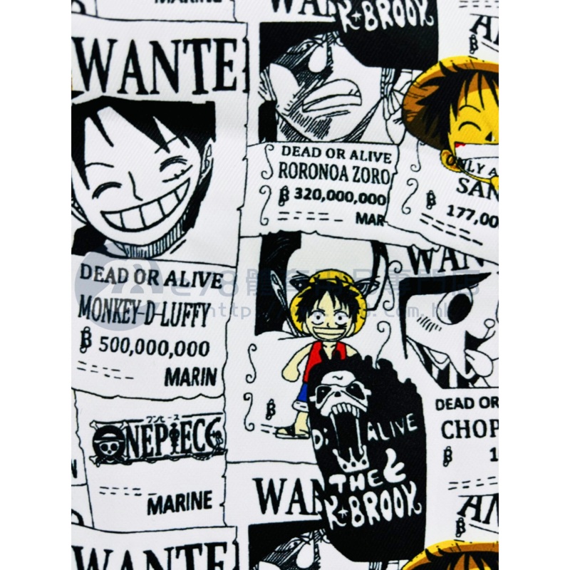 Handmade Water Resistant Handle Case (Wanted Luffy 486)