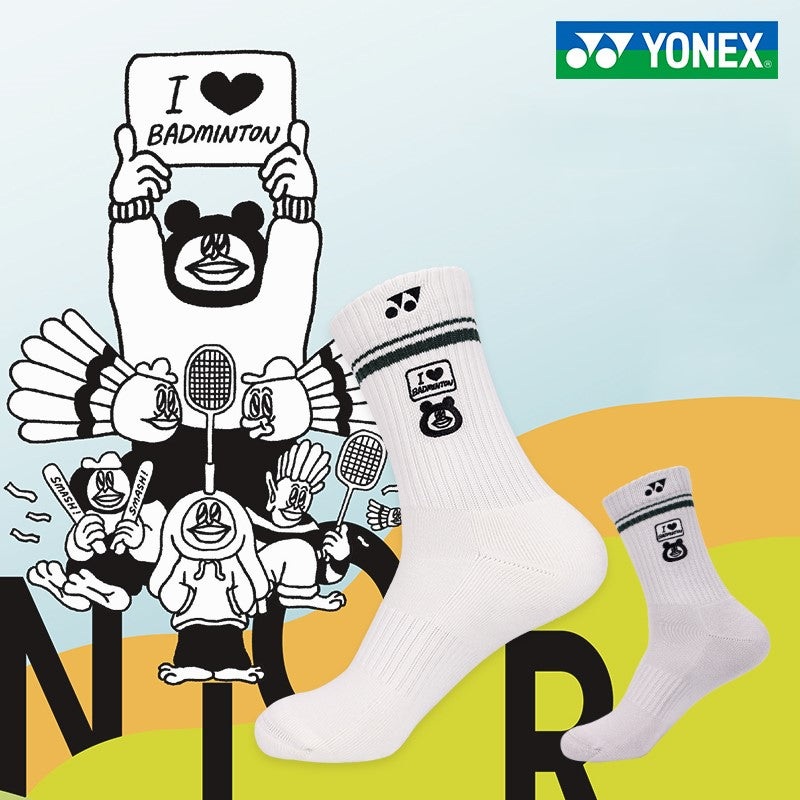 YONEX WOMENS SPORTS SOCKS 245115BCR